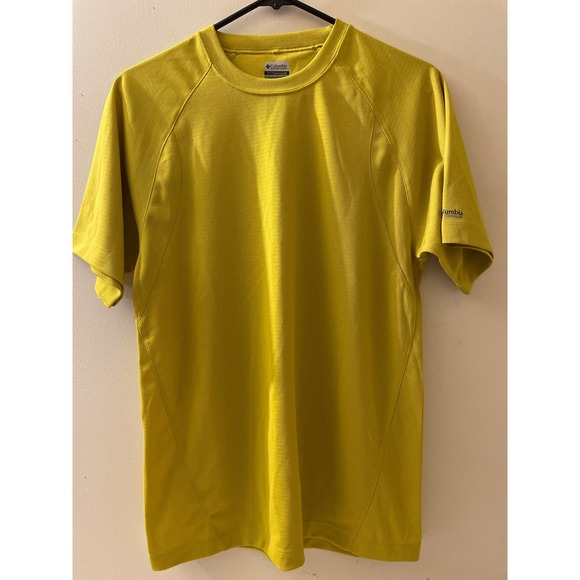 Columbia Titanium Men's Size Small Short Sleeve Athletic T-Shirt Activewear Hike - Picture 1 of 6